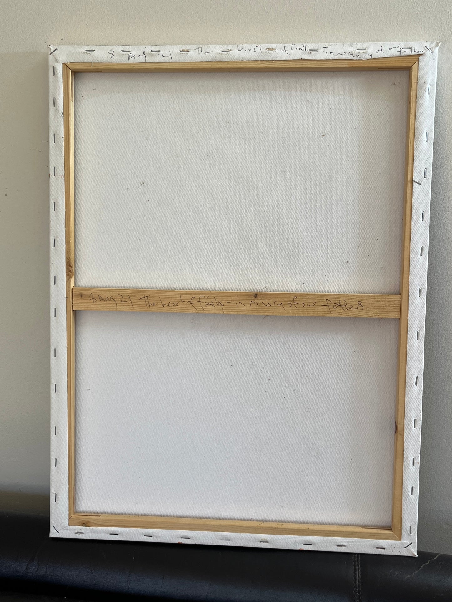 'Heart of Family' - Acrylic on Canvas - by Jorandi Kisiku Joseph Randolph Bowers