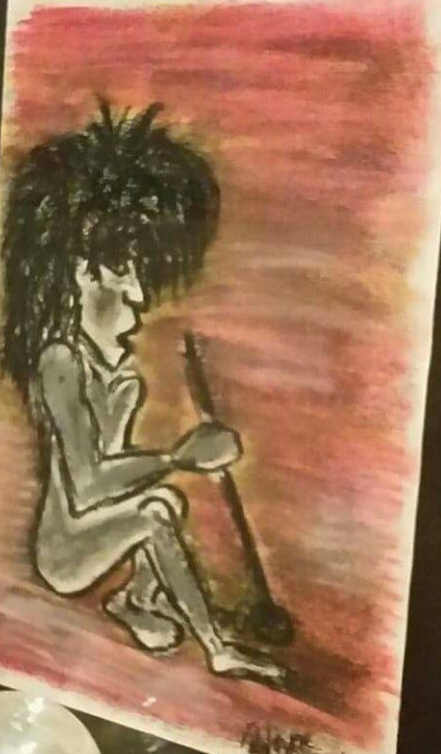 Come Home Come Play with Me, 40 x 30 cm, Pastel on Paper, 2017