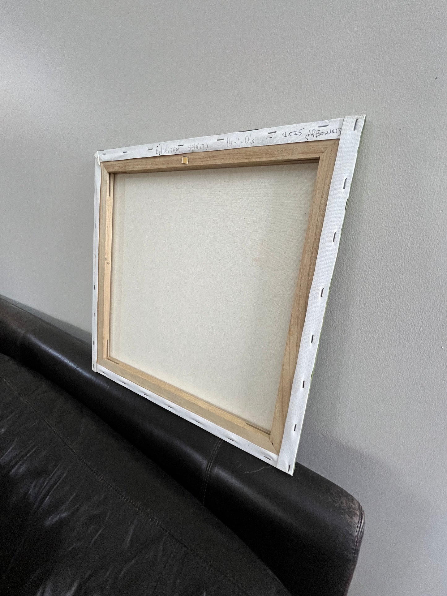 'Ancestral Spirits' - Acrylic on Canvas - by Jorandi Kisiku Joseph Randolph Bowers