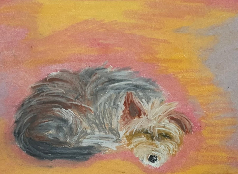Beloved, 50 x 40 cm, Pastel on Paper, 1988