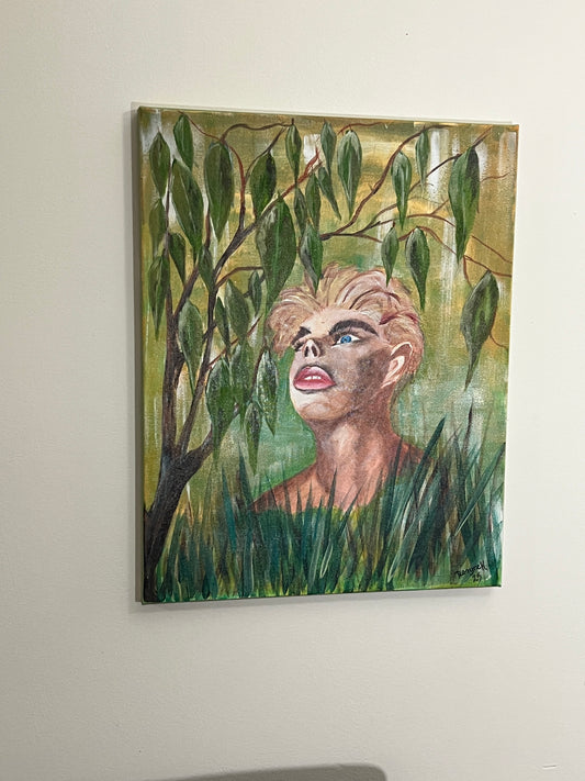 'Billabong' - Acrylic on Canvas - Dwayne Wannamarra Wyndier Andrew Kennedy