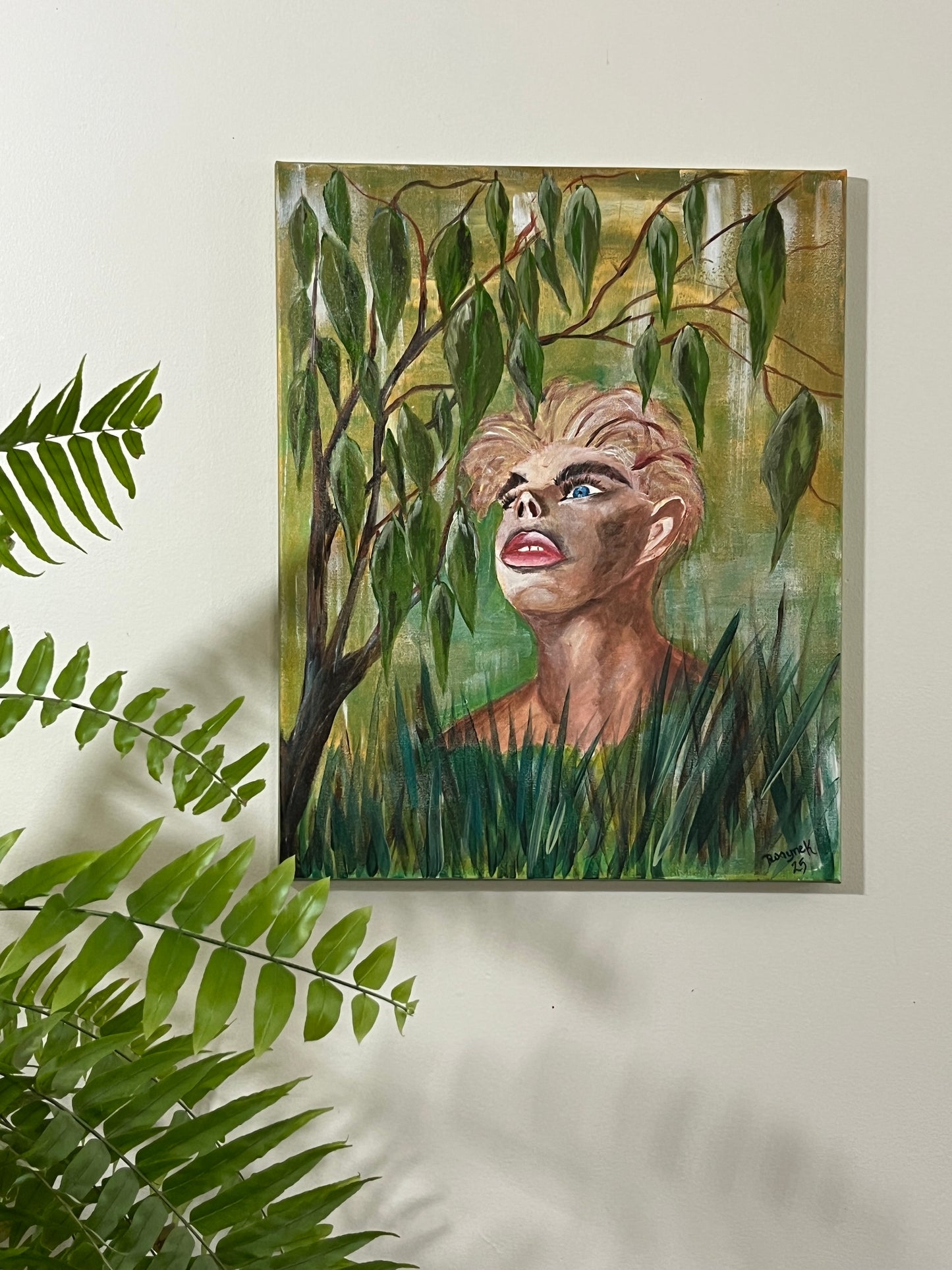 'Billabong' - Acrylic on Canvas - Dwayne Wannamarra Wyndier Andrew Kennedy