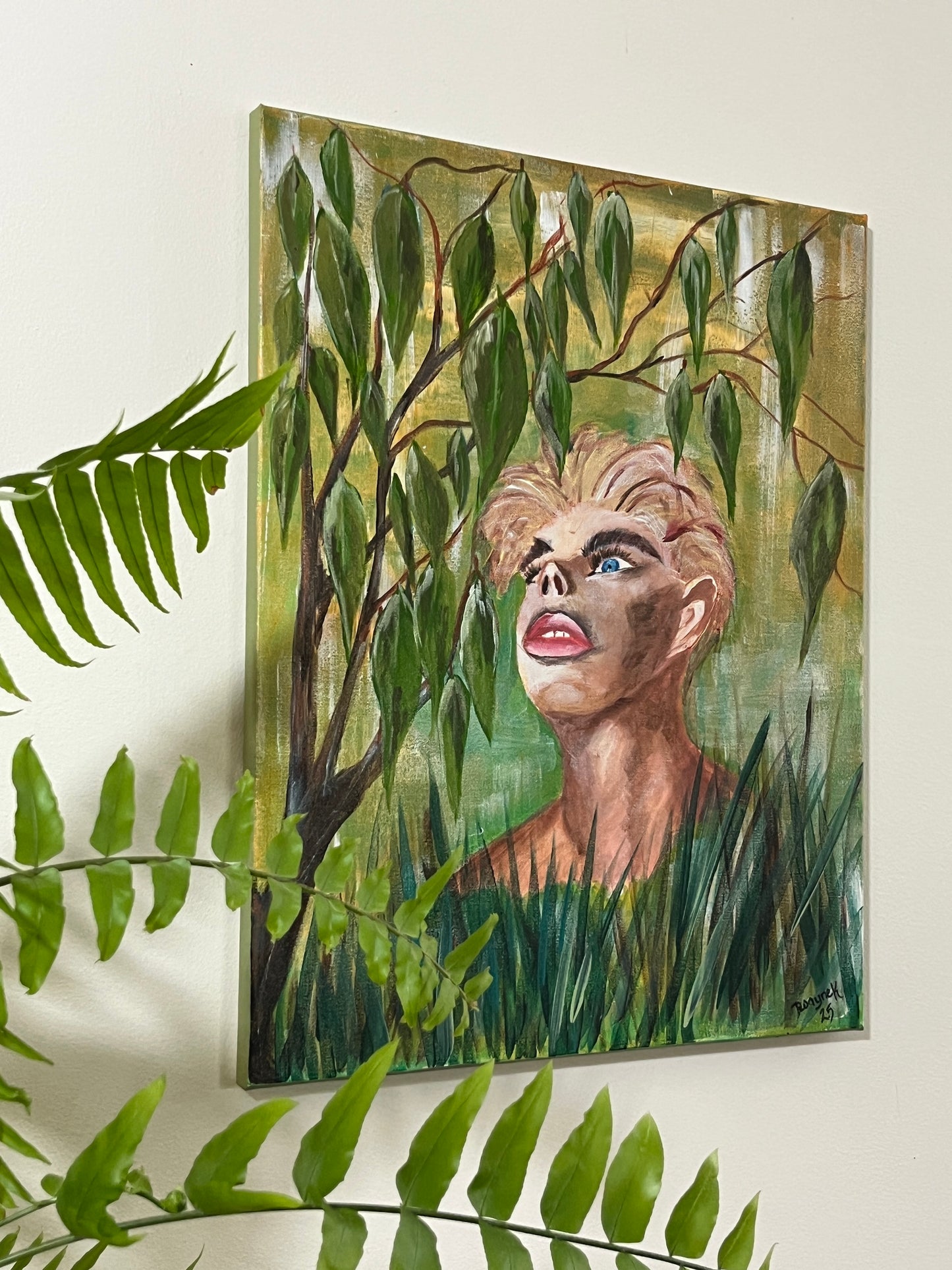 'Billabong' - Acrylic on Canvas - Dwayne Wannamarra Wyndier Andrew Kennedy