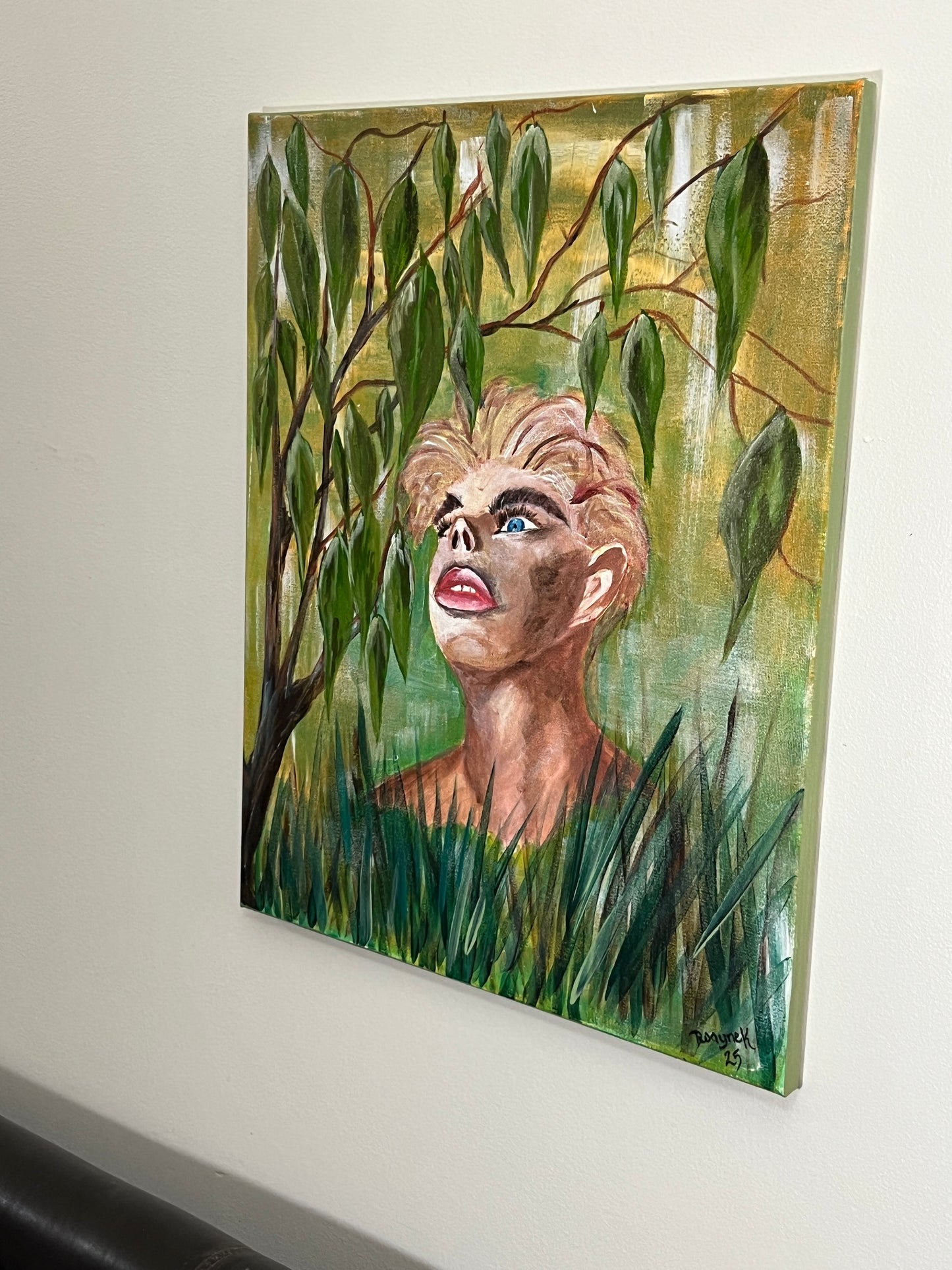 'Billabong' - Acrylic on Canvas - Dwayne Wannamarra Wyndier Andrew Kennedy