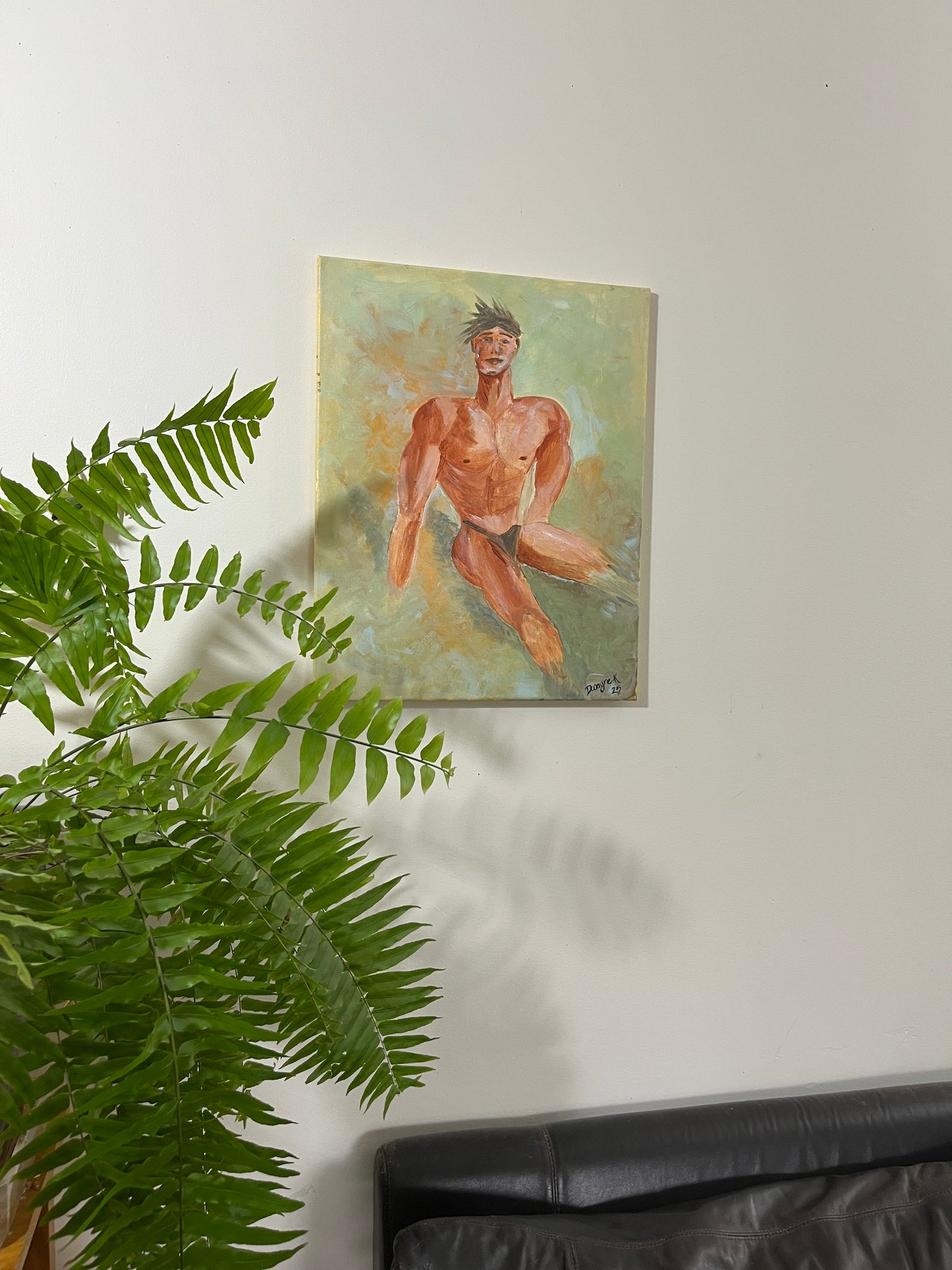 'Bondi Beach' - Acrylic on Canvas - by Dwayne Wannamarra Wyndier Andrew Kennedy