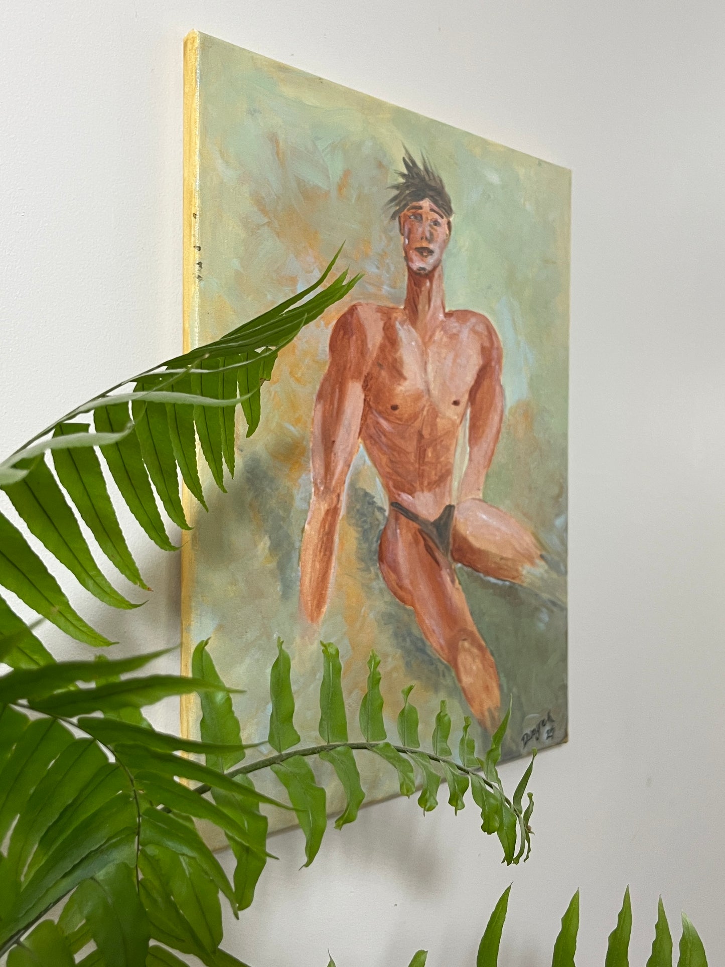 'Bondi Beach' - Acrylic on Canvas - by Dwayne Wannamarra Wyndier Andrew Kennedy