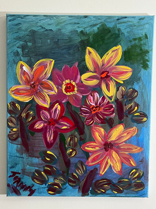 'Clear Future' - Acrylic on Canvas - Jorandi Kisiku Joseph Randolph Bowers