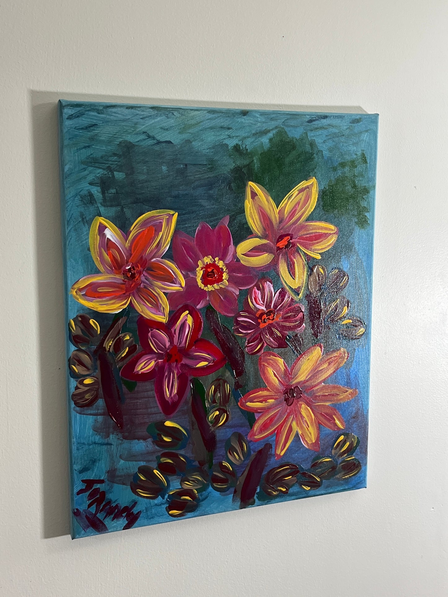 'Clear Future' - Acrylic on Canvas - Jorandi Kisiku Joseph Randolph Bowers