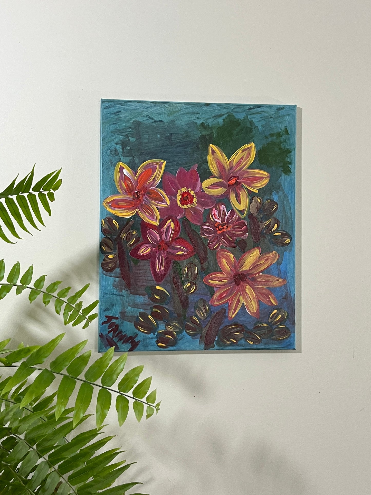 'Clear Future' - Acrylic on Canvas - Jorandi Kisiku Joseph Randolph Bowers