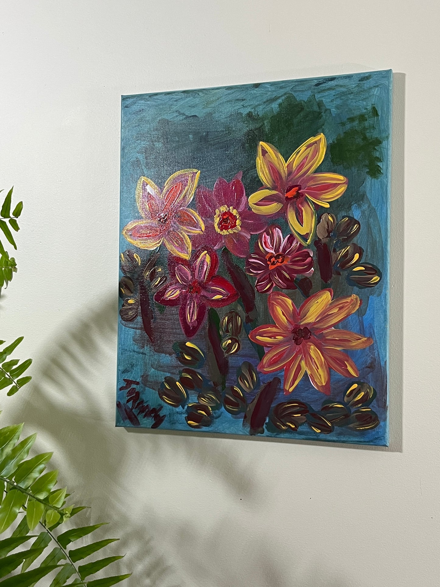 'Clear Future' - Acrylic on Canvas - Jorandi Kisiku Joseph Randolph Bowers