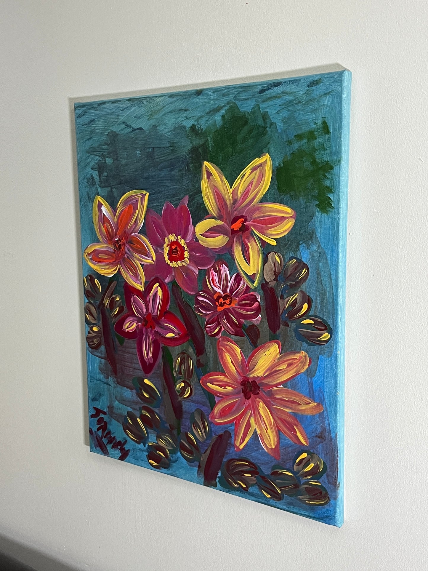 'Clear Future' - Acrylic on Canvas - Jorandi Kisiku Joseph Randolph Bowers