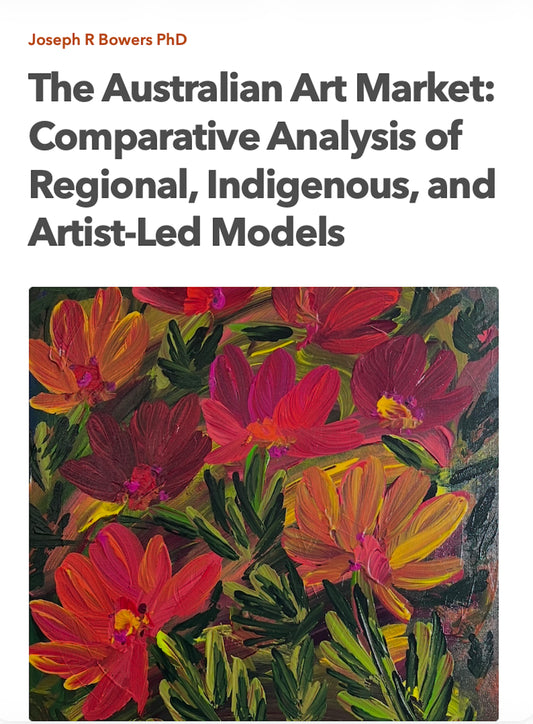 The Australian Art Market: Comparative Analysis of Regional, Indigenous, and Artist-Led Models