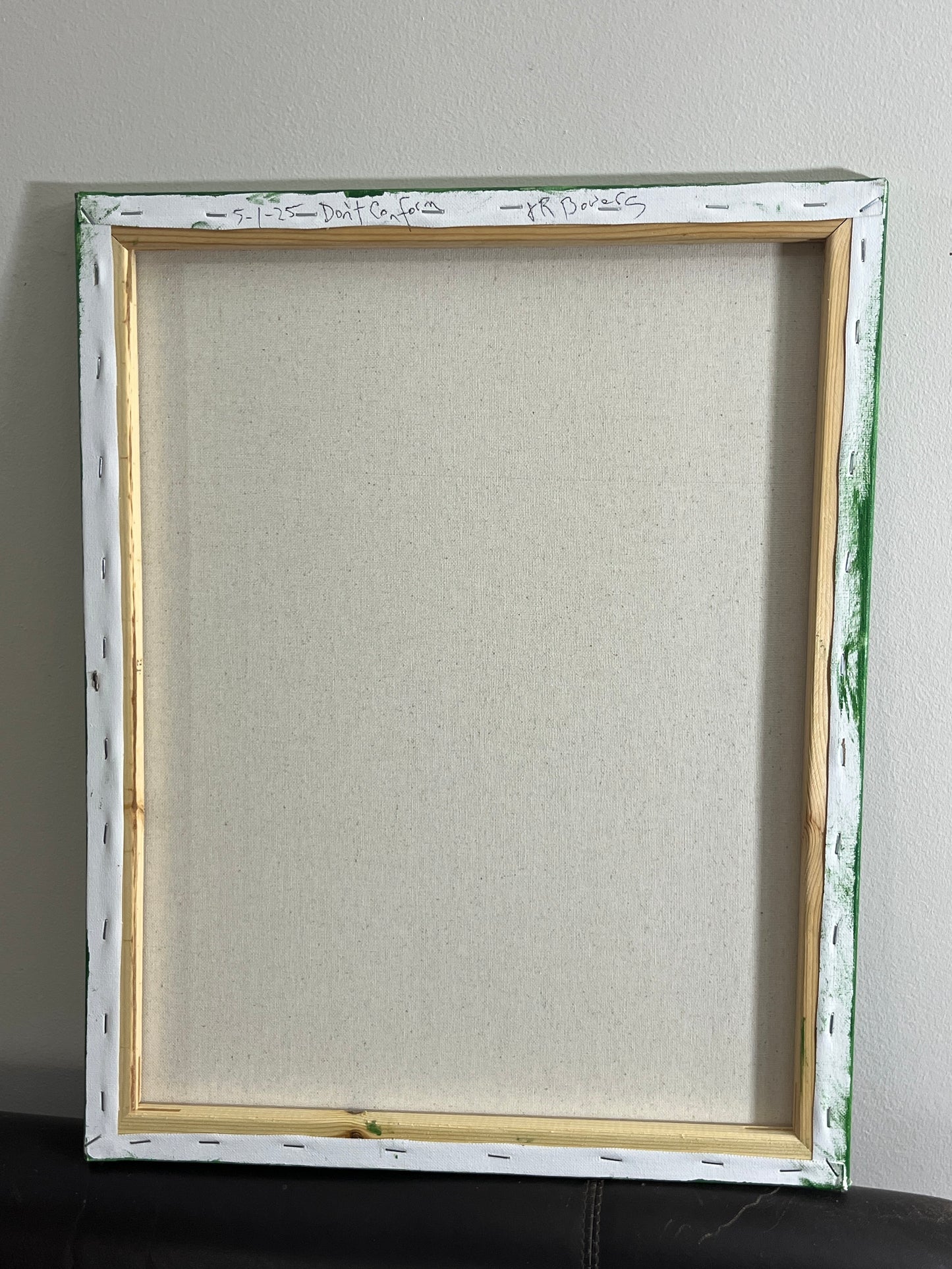 'Don't Conform' - Acrylic on Canvas - by Jorandi Kisiku Joseph Randolph Bowers