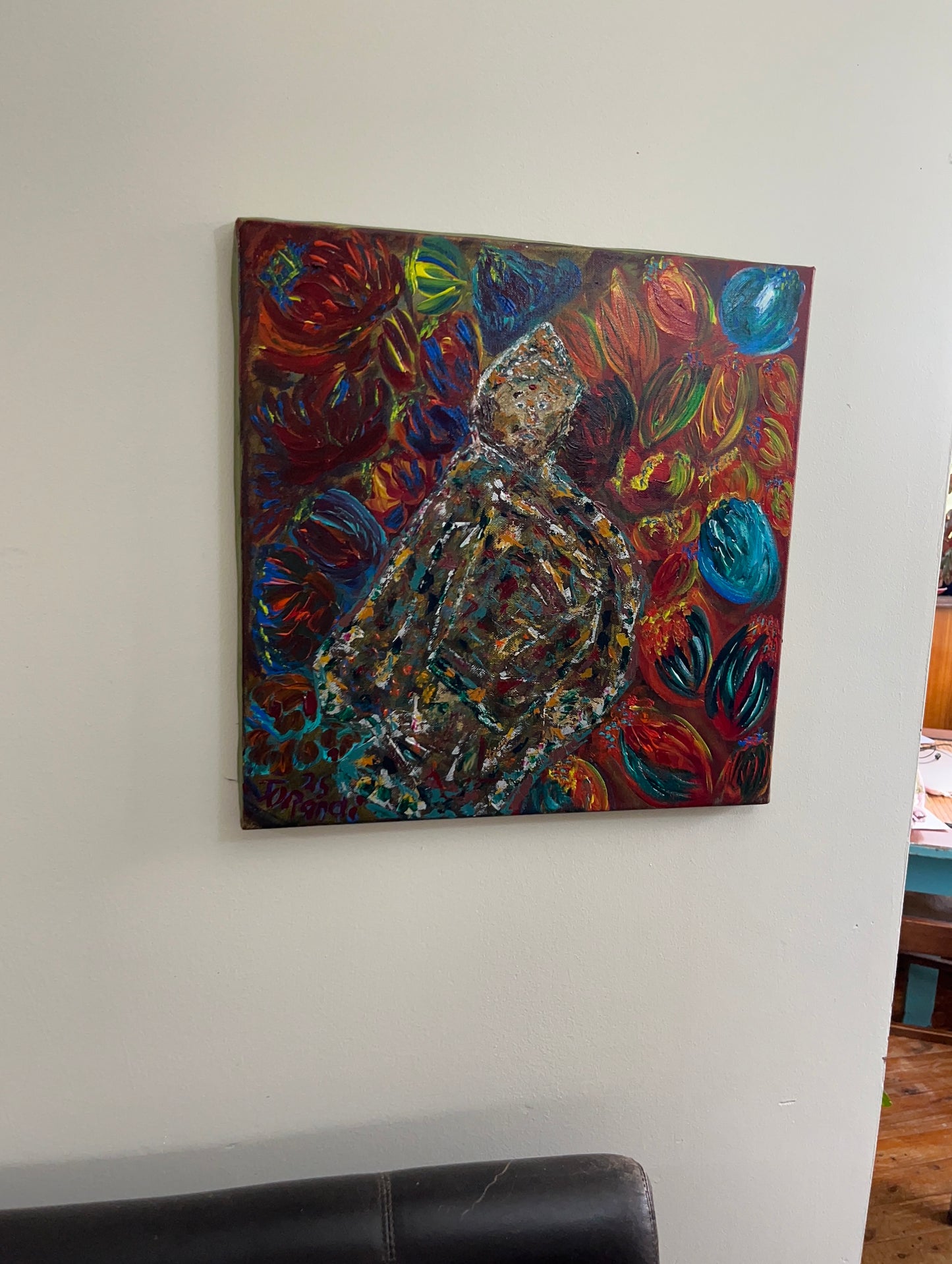 'Elder' - Acrylic on Canvas - Jorandi Kisiku Joseph Randolph Bowers