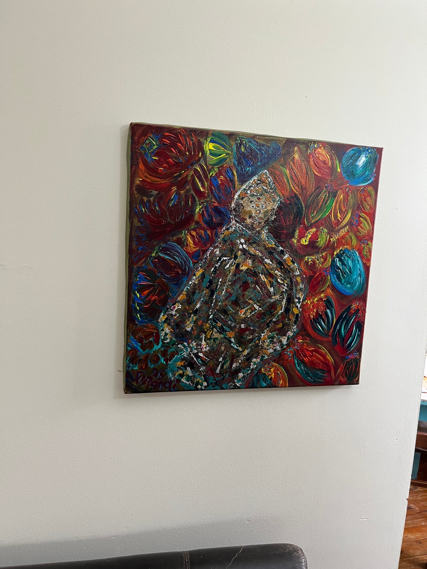 'Elder' - Acrylic on Canvas - Jorandi Kisiku Joseph Randolph Bowers