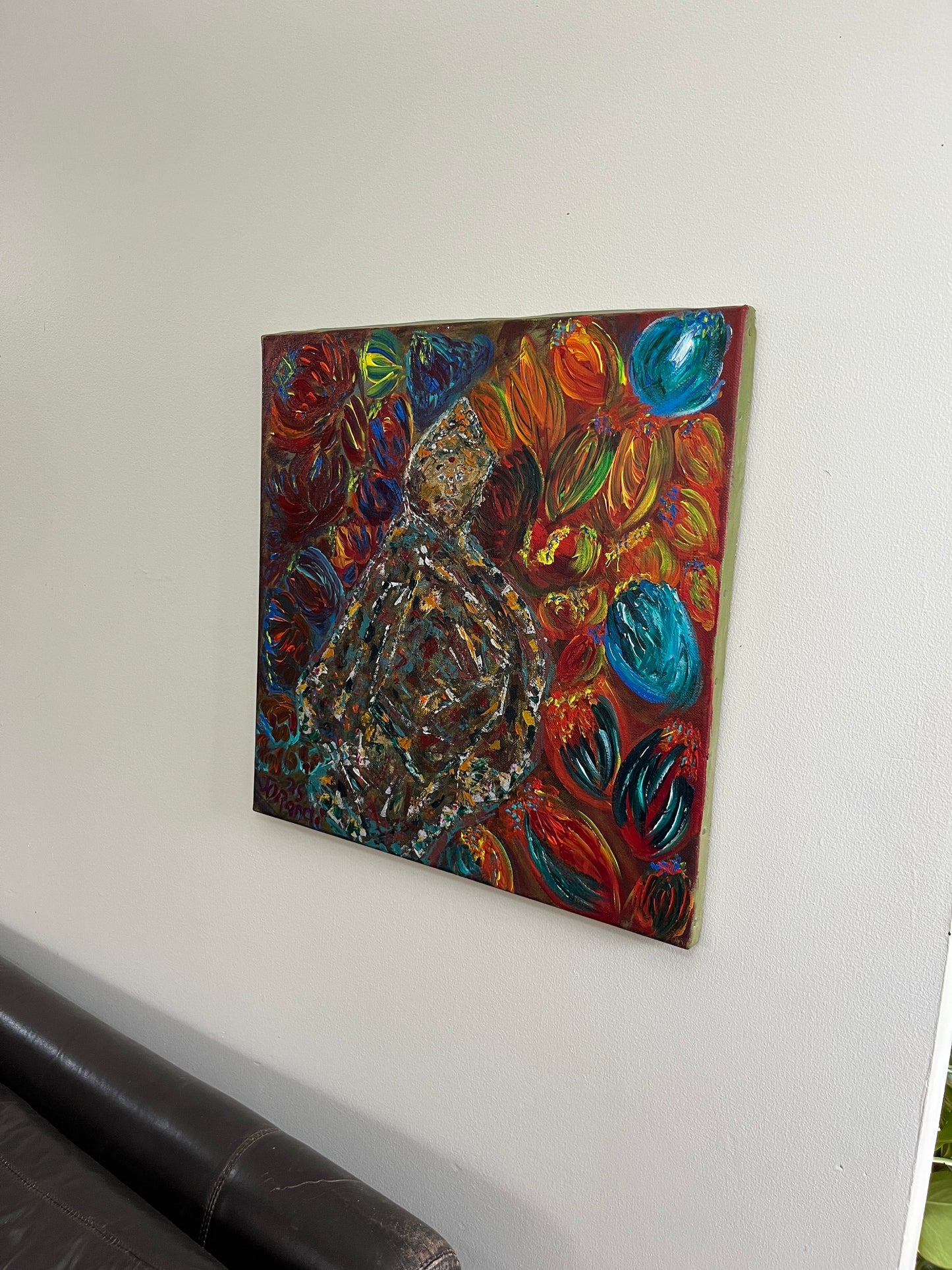 'Elder' - Acrylic on Canvas - Jorandi Kisiku Joseph Randolph Bowers