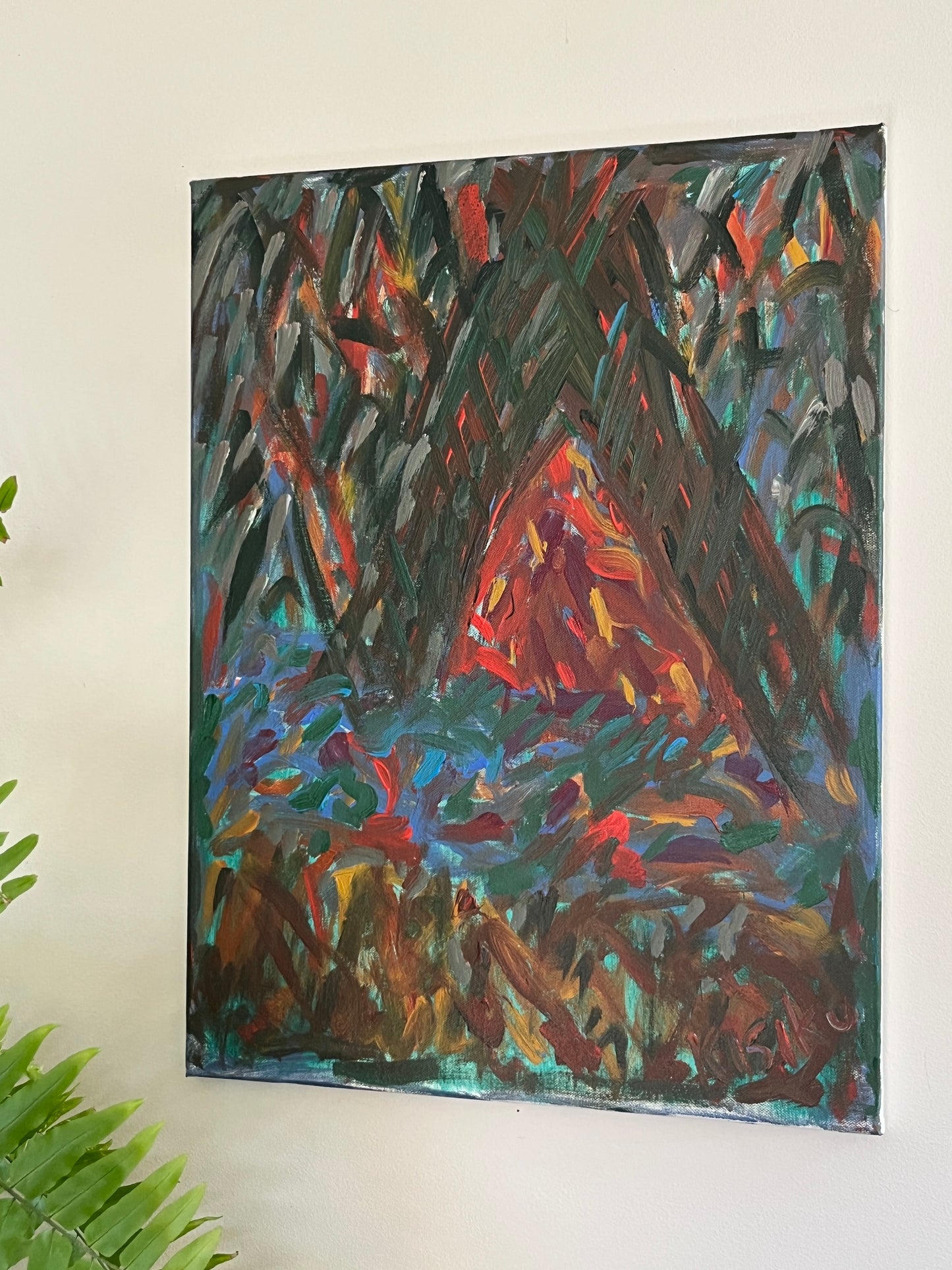 'Heart of Family' - Acrylic on Canvas - by Jorandi Kisiku Joseph Randolph Bowers