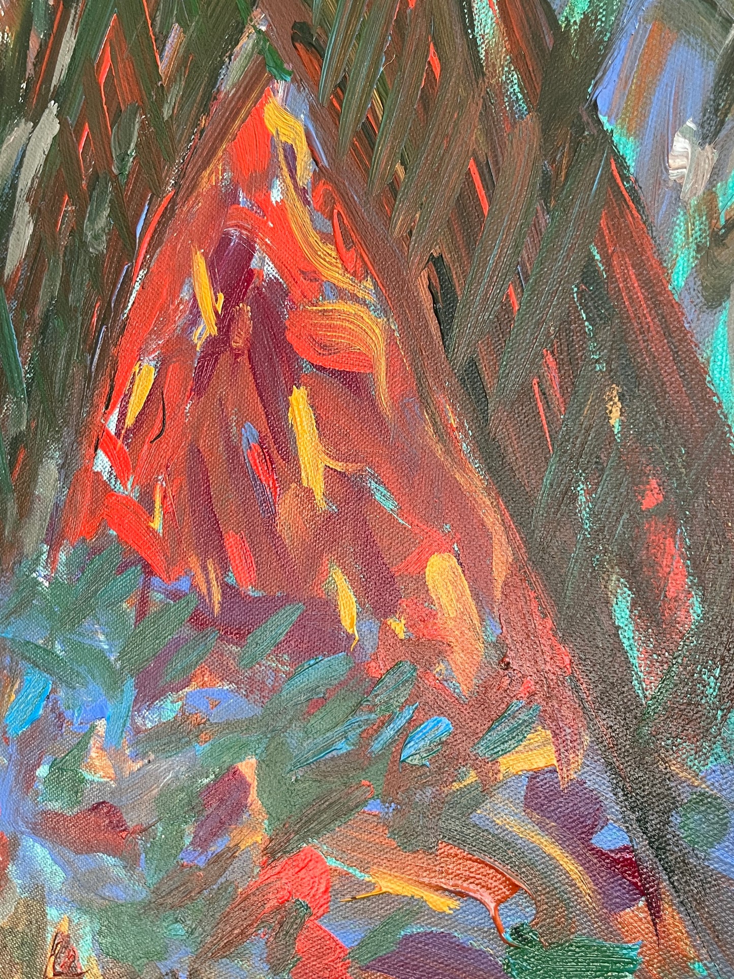 'Heart of Family' - Acrylic on Canvas - by Jorandi Kisiku Joseph Randolph Bowers