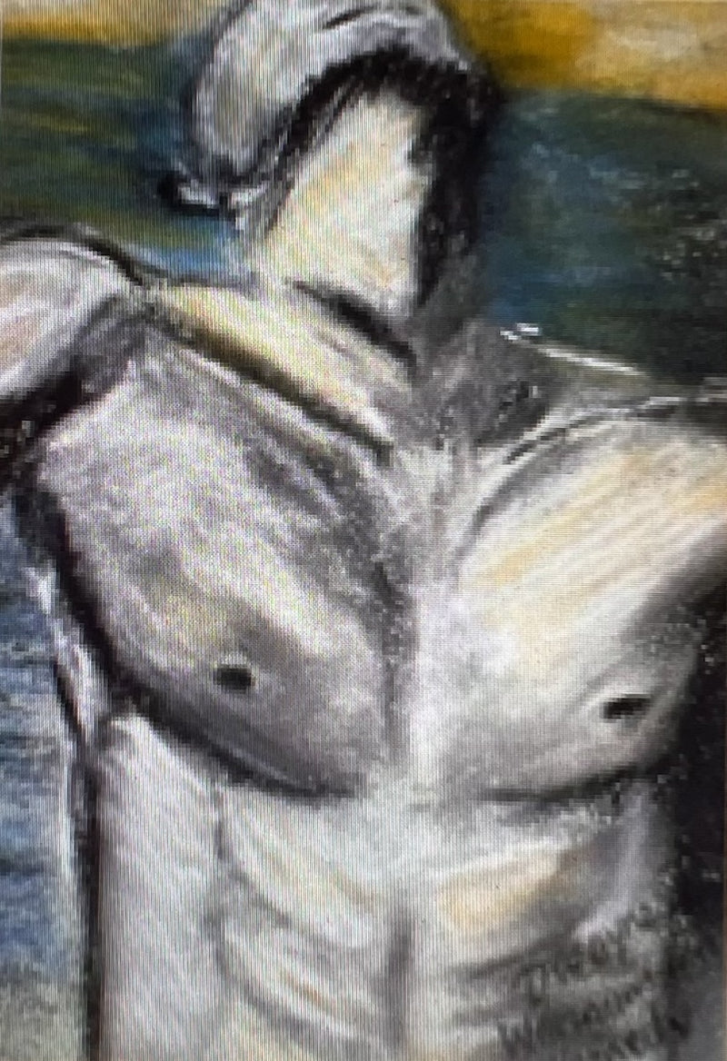 Inspiration, 35 x 25 cm, Pastel on Ingres Paper, 2013