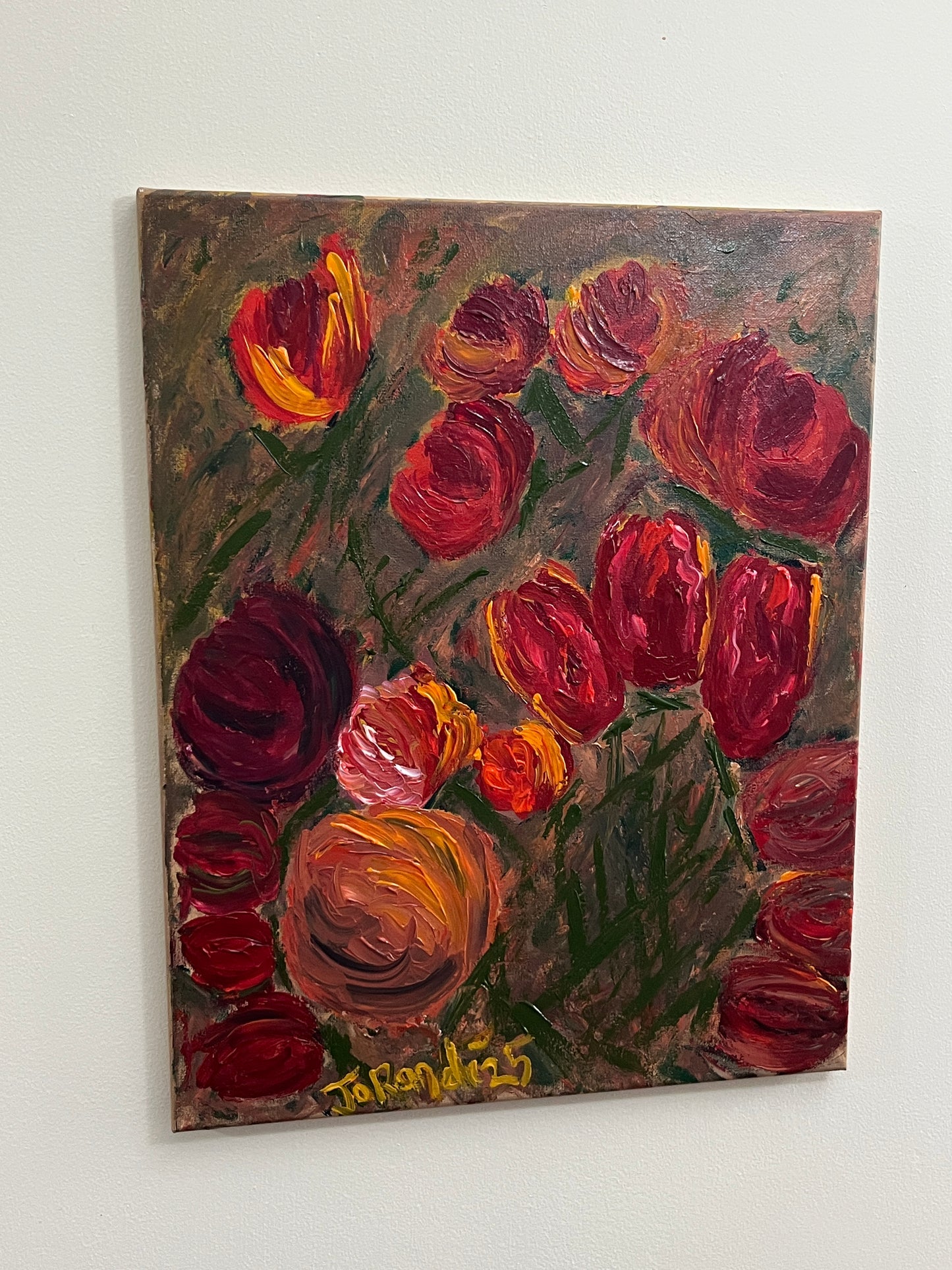 'Joy' -  Acrylic on Canvas - by Jorandi Kisiku Joseph Randolph Bowers