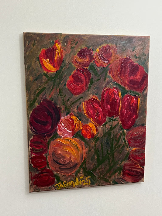 'Joy' -  Acrylic on Canvas - by Jorandi Kisiku Joseph Randolph Bowers