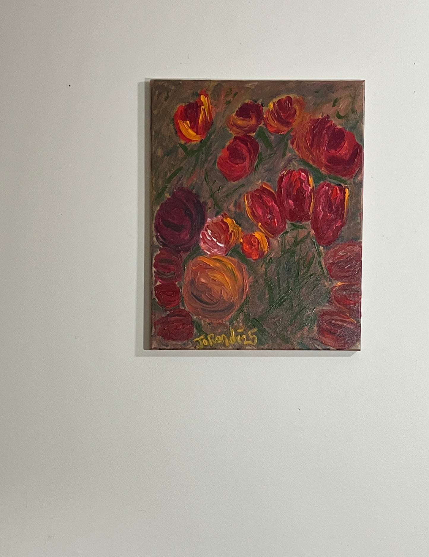 'Joy' -  Acrylic on Canvas - by Jorandi Kisiku Joseph Randolph Bowers