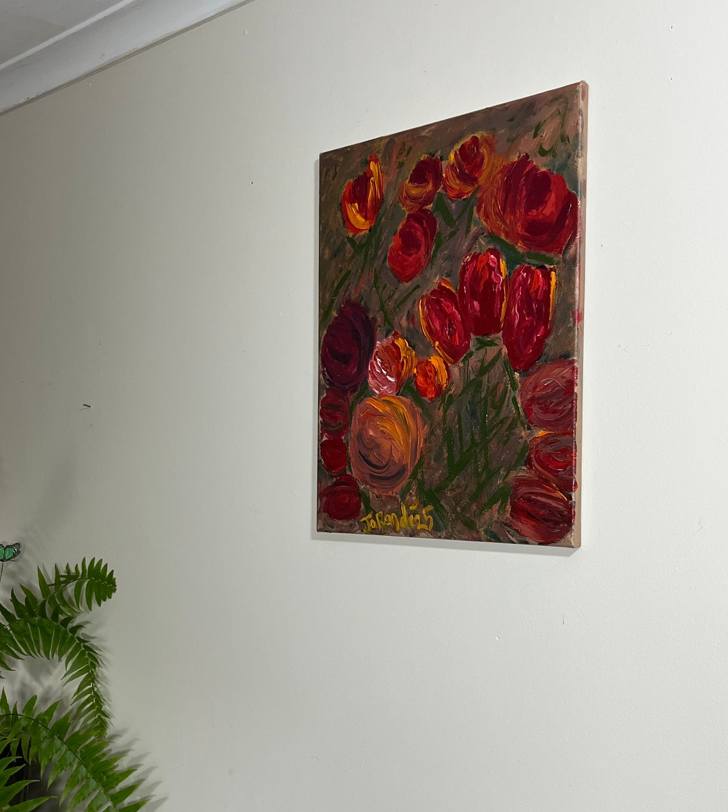 'Joy' -  Acrylic on Canvas - by Jorandi Kisiku Joseph Randolph Bowers