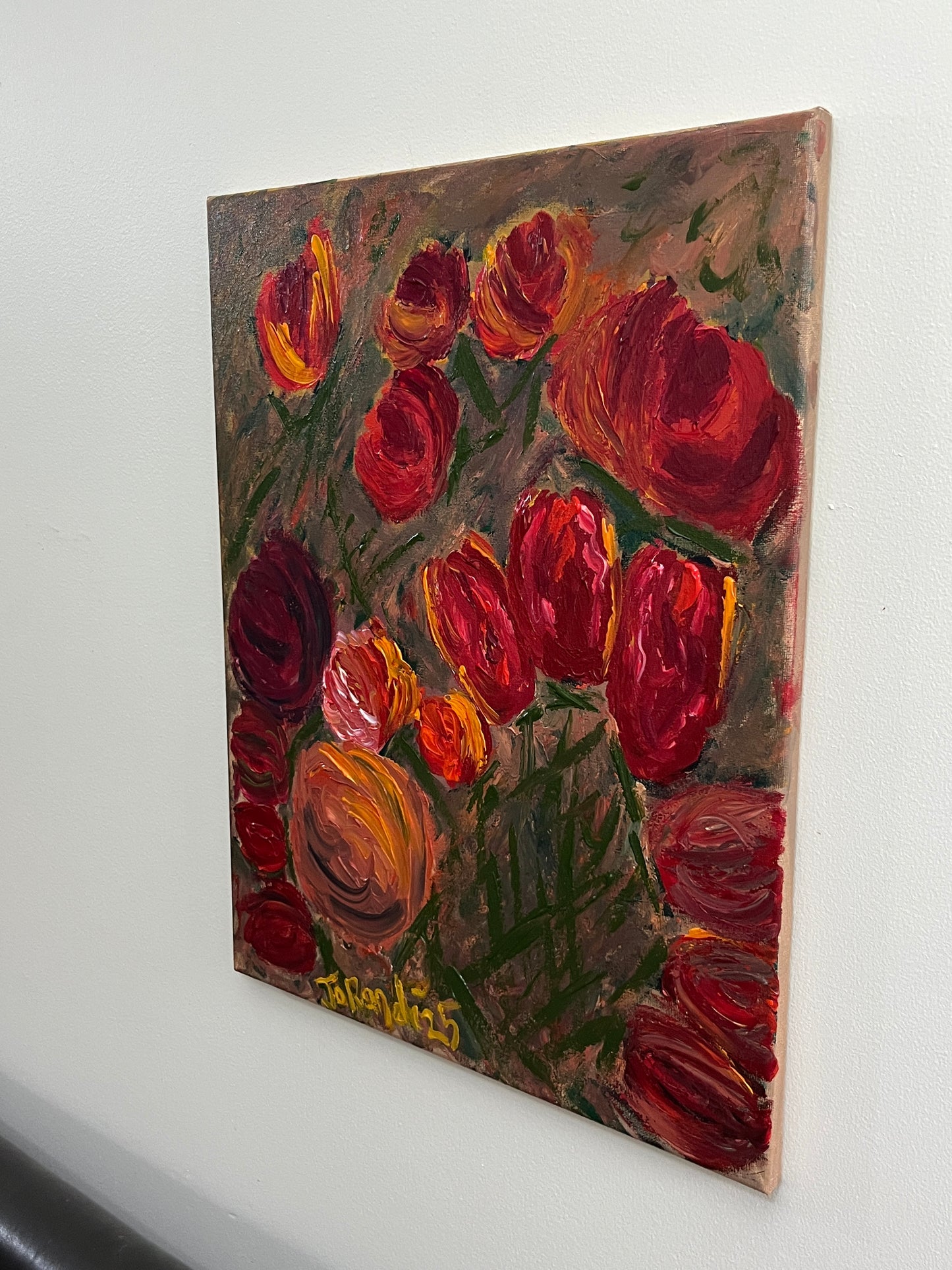 'Joy' -  Acrylic on Canvas - by Jorandi Kisiku Joseph Randolph Bowers