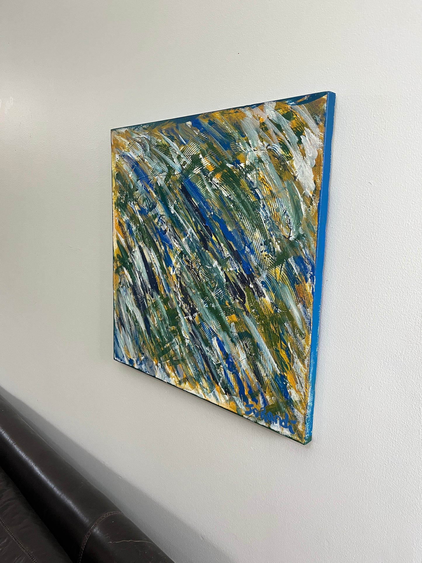 'Mixed Emotion' - Acrylic on Canvas - by Jorandi Kisiku Joseph Randolph Bowers