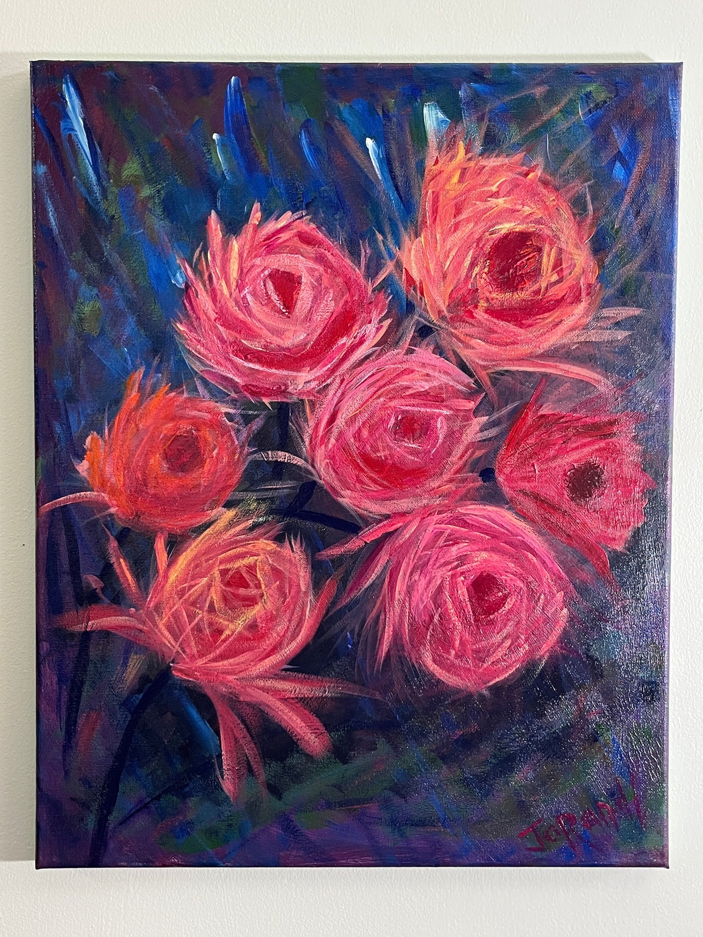 'New Year's Day' - Acrylic on Canvas - Jorandi Kisiku Joseph Randolph Bowers