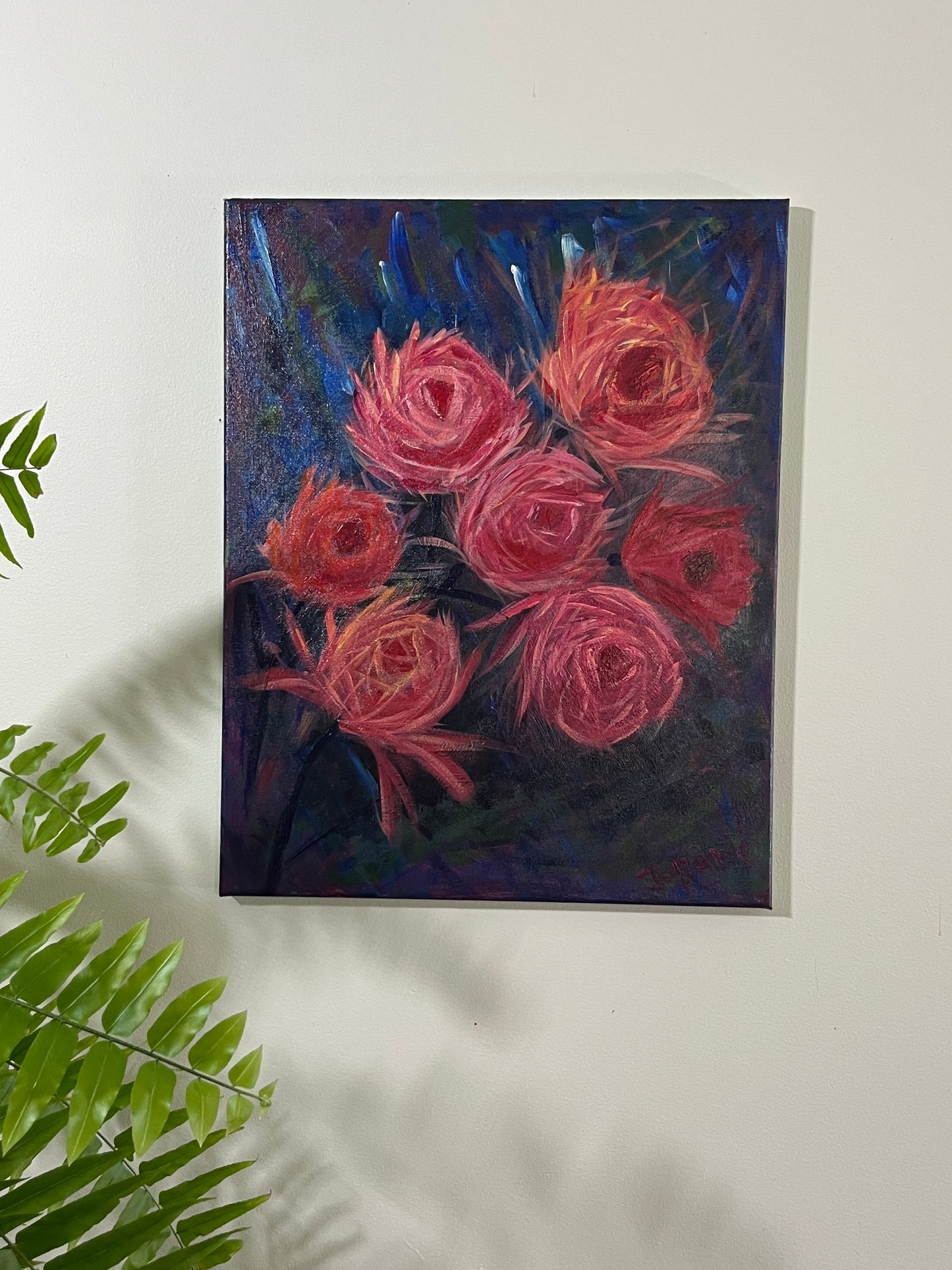 'New Year's Day' - Acrylic on Canvas - Jorandi Kisiku Joseph Randolph Bowers