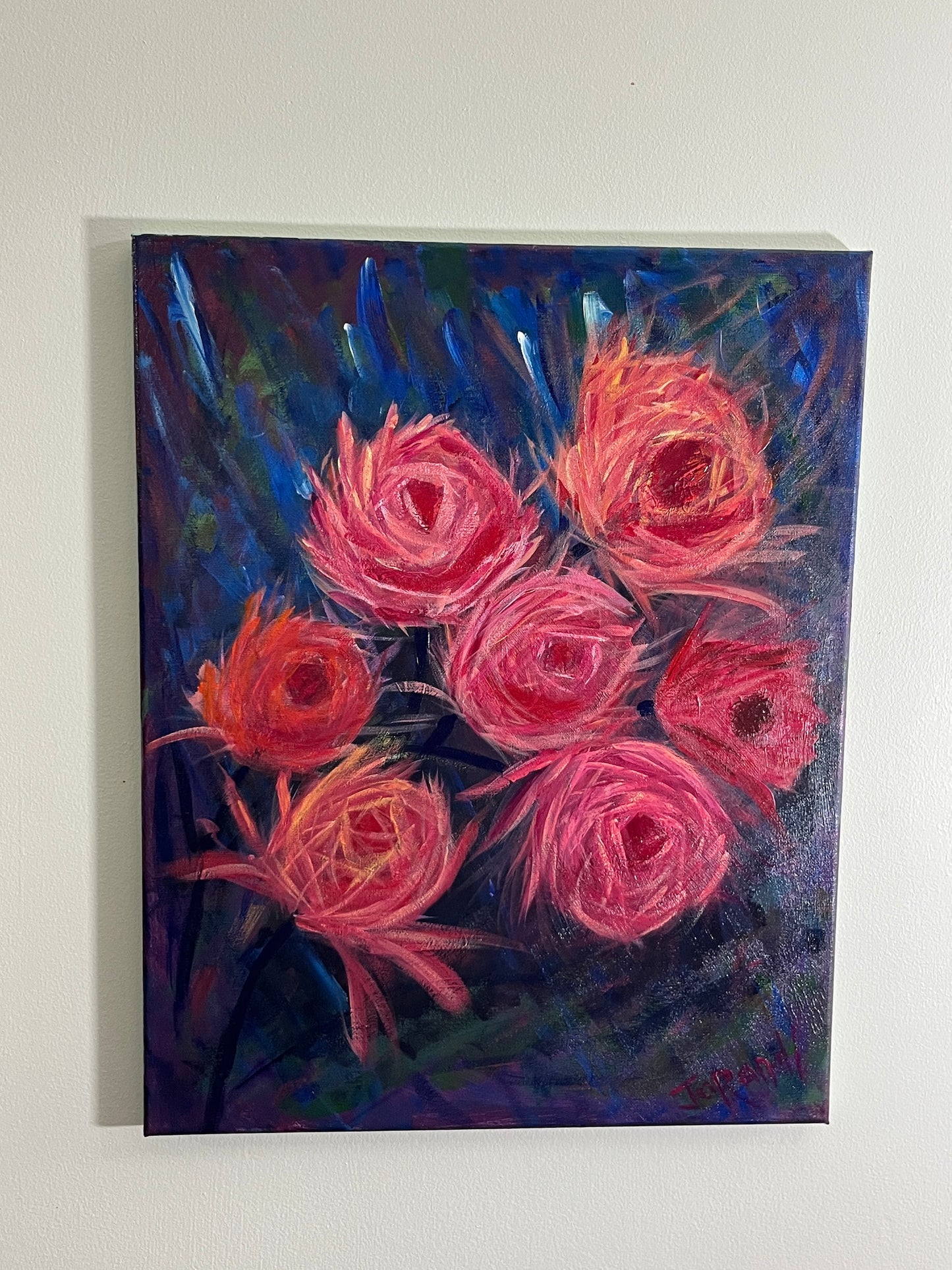 'New Year's Day' - Acrylic on Canvas - Jorandi Kisiku Joseph Randolph Bowers