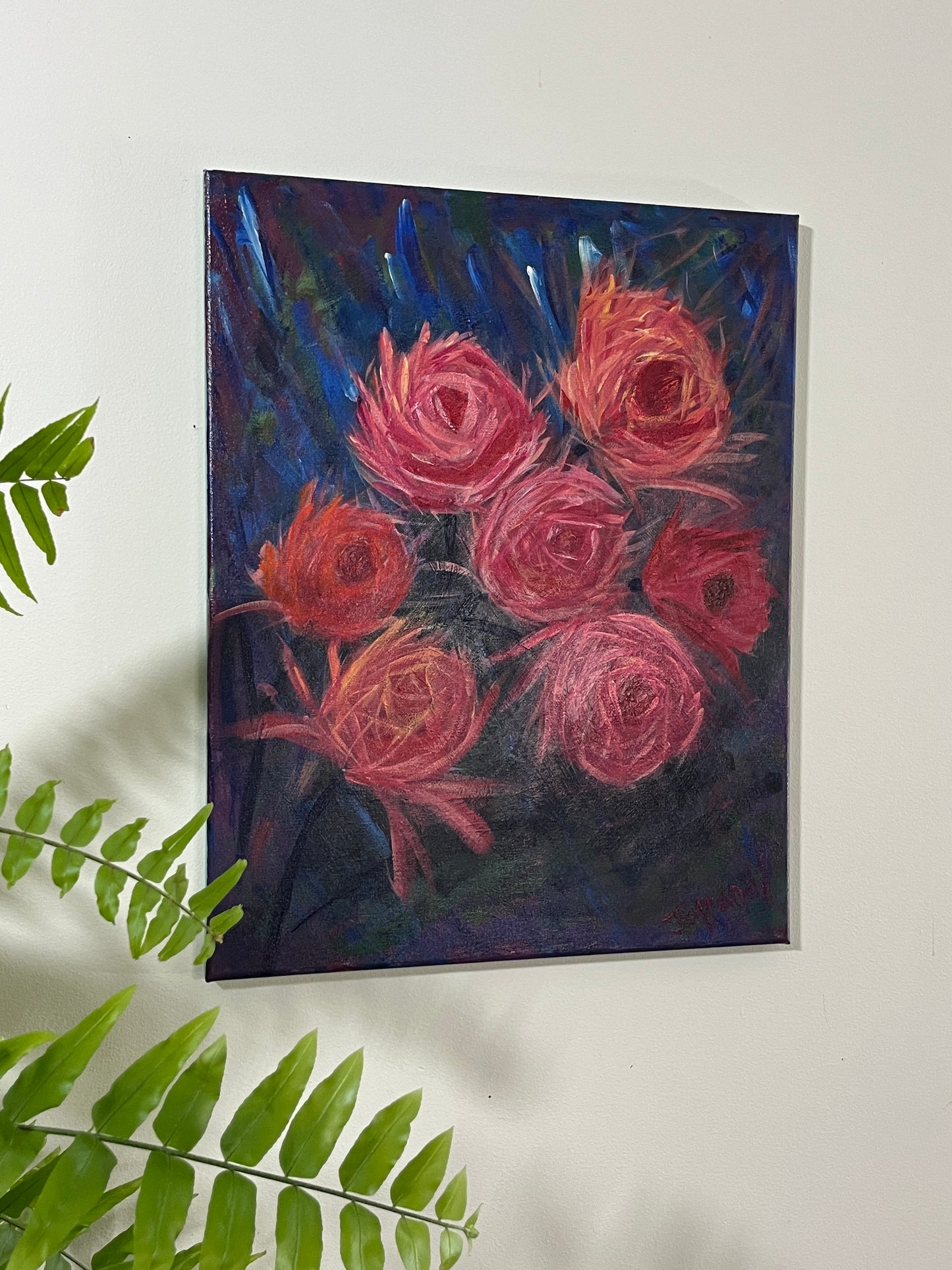 'New Year's Day' - Acrylic on Canvas - Jorandi Kisiku Joseph Randolph Bowers