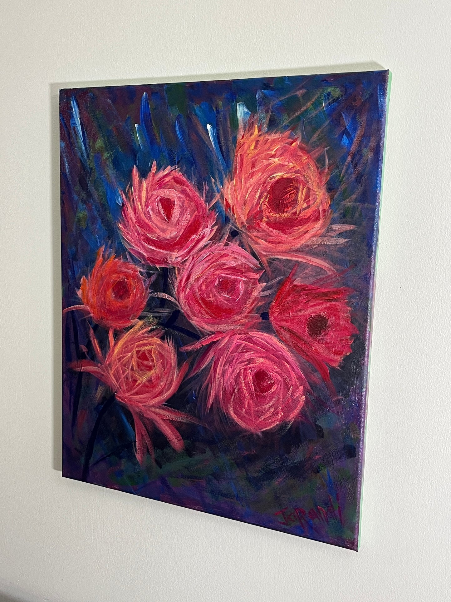 'New Year's Day' - Acrylic on Canvas - Jorandi Kisiku Joseph Randolph Bowers