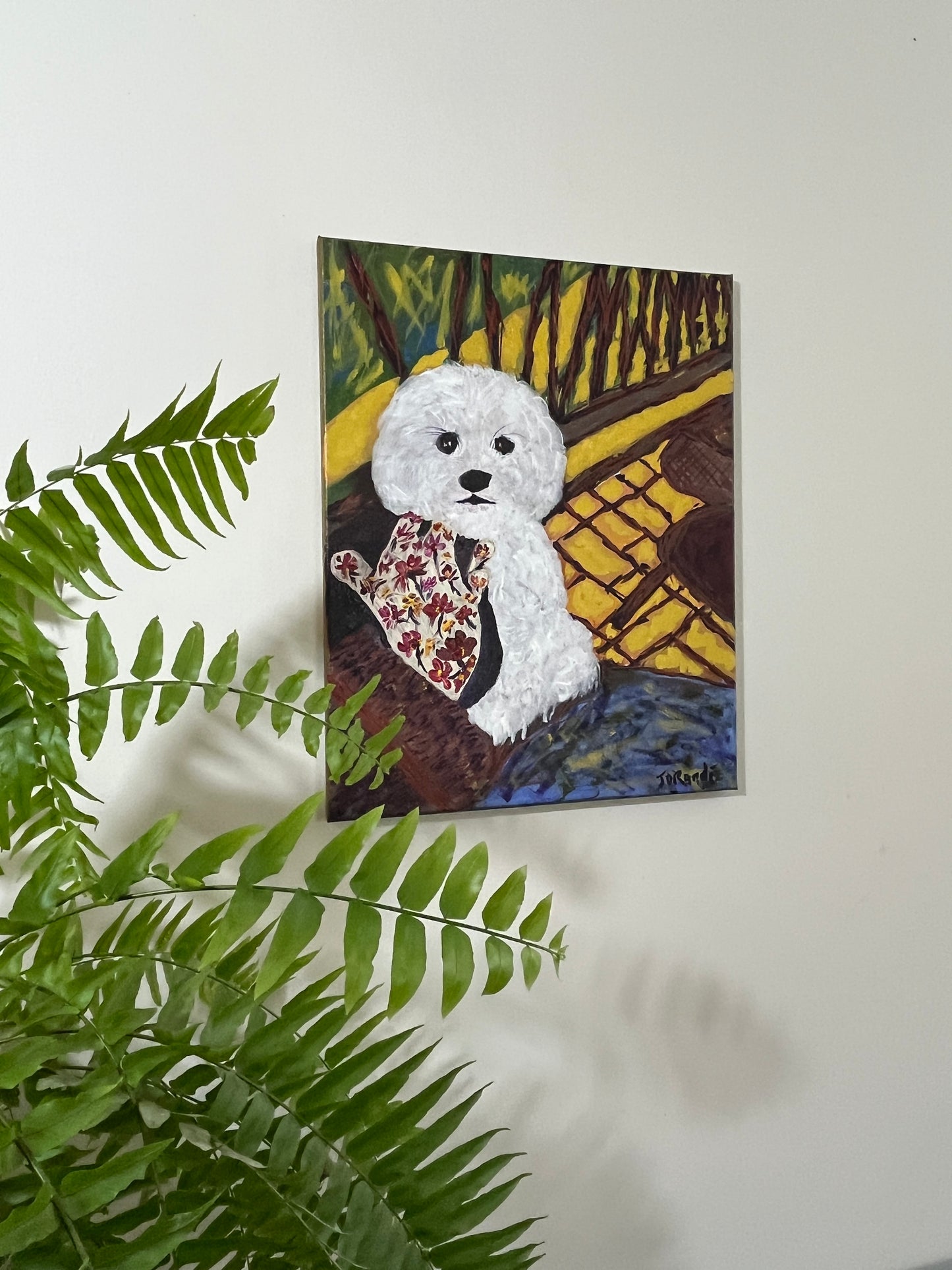 'Oolamooch' - Acrylic on Canvas - by Jorandi Kisiku Joseph Randolph Bowers