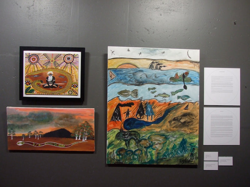 Exhibition 'Place: Three Artists, Two Countries, One Heart' Cape Breton University Art Gallery, 2010