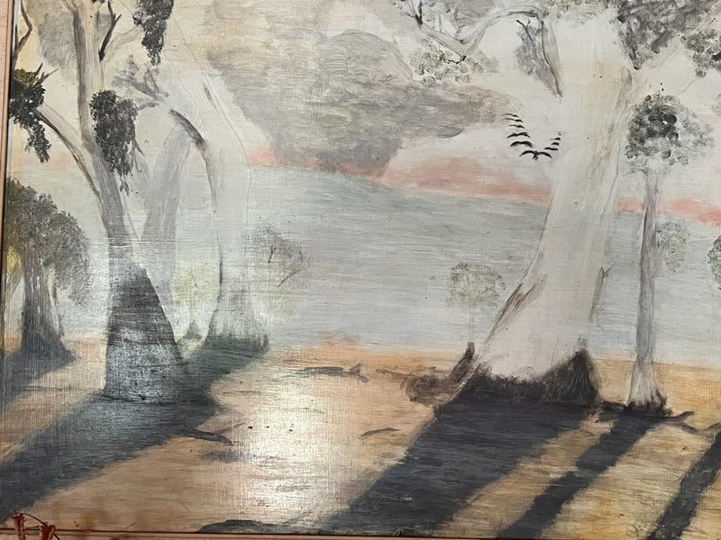 Shadows of Gums, Pastel on Ingres Paper, c. 30x40cm, c. 1988