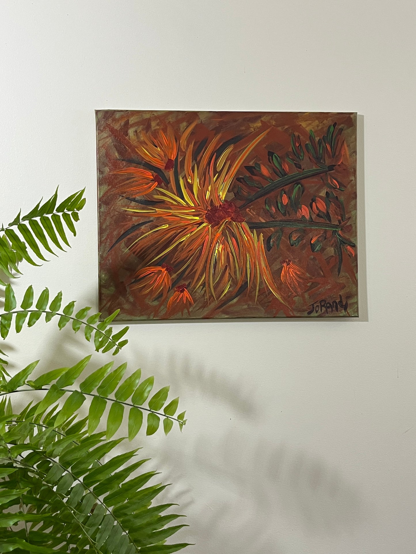 'Tender Kisses' - Acrylic on Canvas - by Jorandi Kisiku Joseph Randolph Bowers