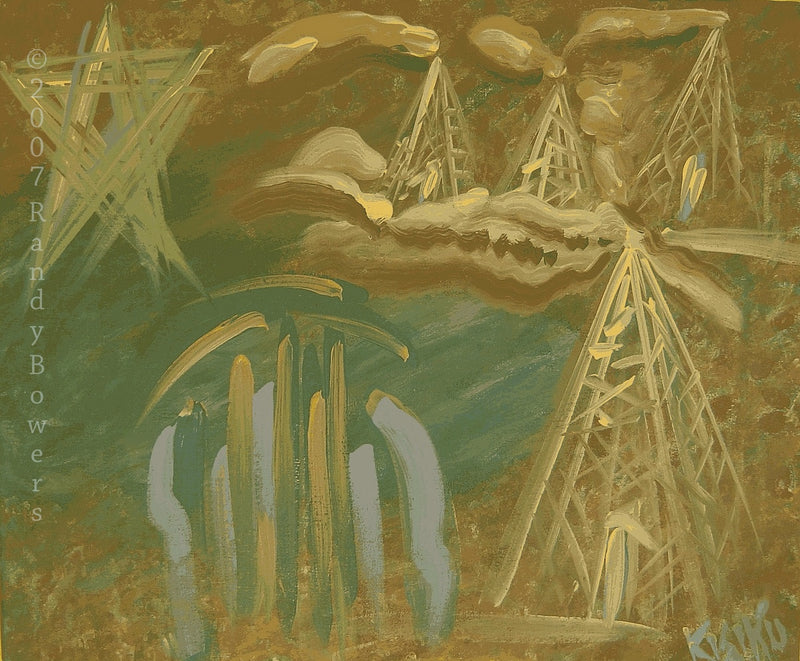 Transgenerational Healing, 50 x 60 cm, Acrylic on Canvas, 2008