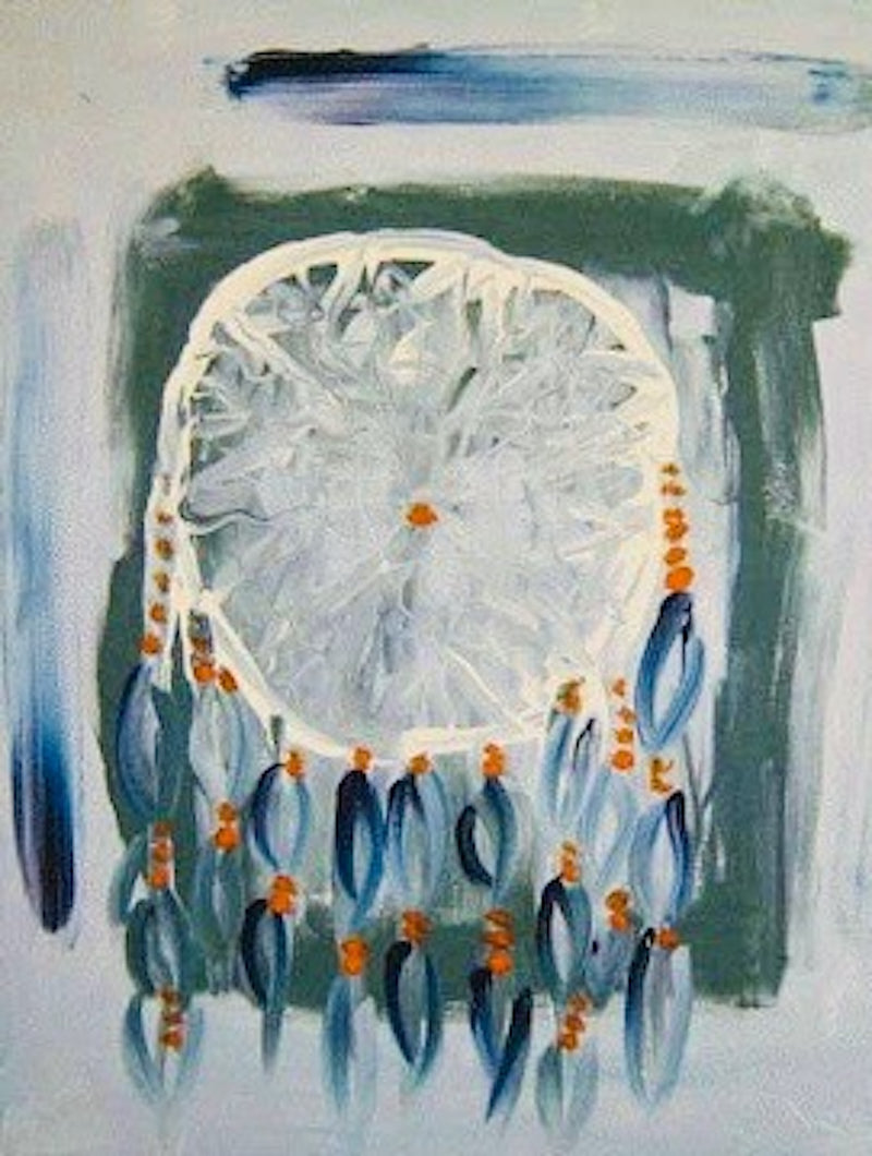 Learning to Dream, 50 x 60 cm, Acrylic on Canvas, 2007