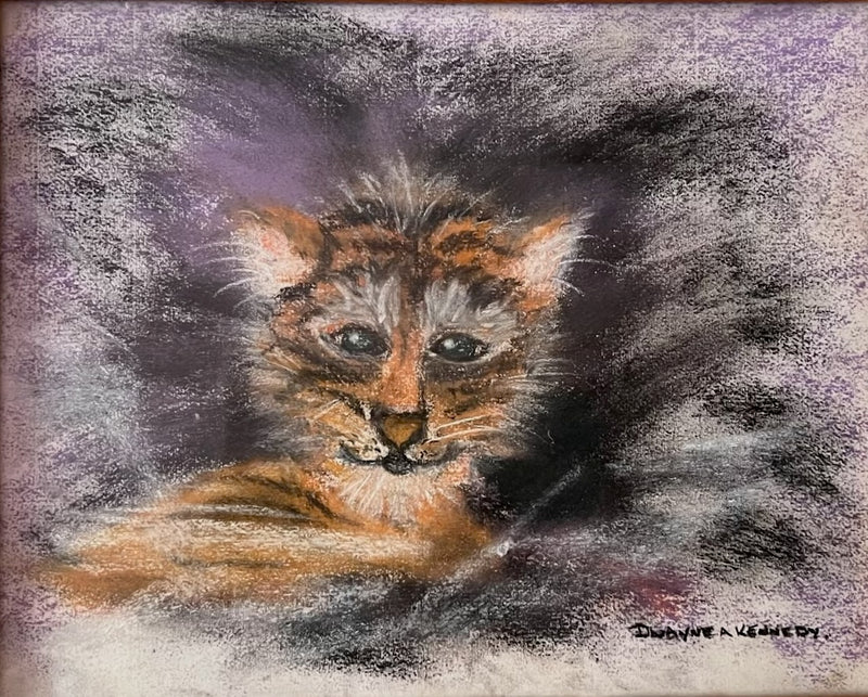 Little Tiger, Pastel on Ingres Paper, c. 30x40cm, c. 1988
