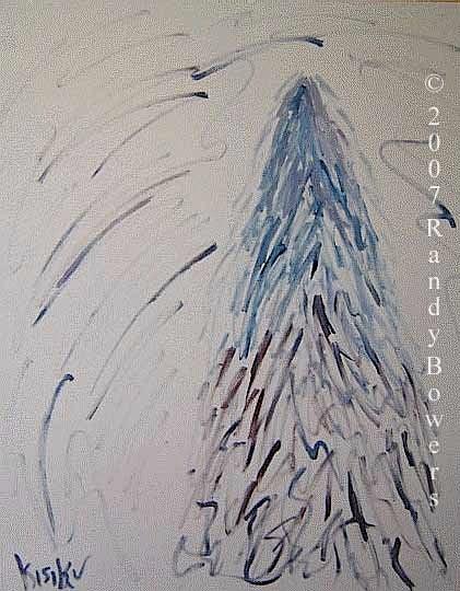 Mother Tree, 100 x 80 cm, Acrylic on Canvas, 2007